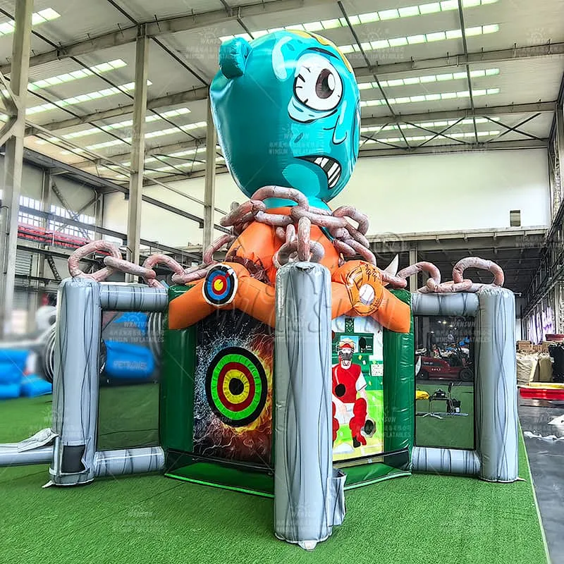 Zombie 5-in-1 Inflatable Games